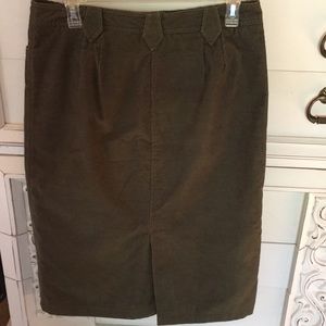 Columbia corduroy skirt